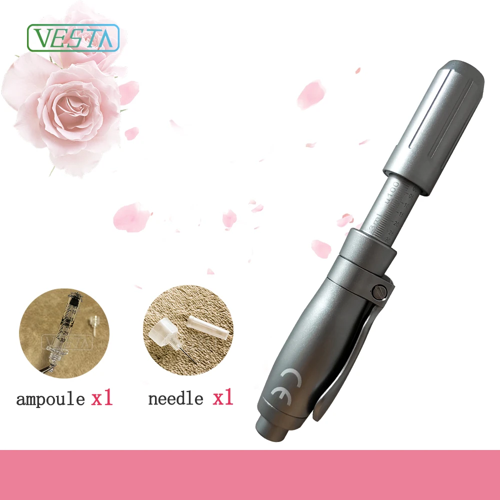 

Vesta hyaluronic pen needle-free equipment, Silver