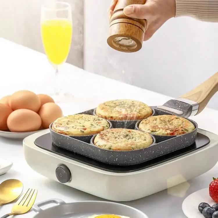 

Cast iron frying pan H0Prw non-stick flat egg frying pan, Primary color