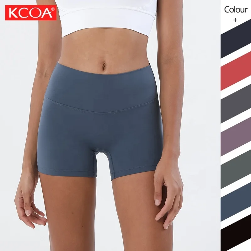 

KCOA New Arrivals Stocked Fitness Workout Women Gym Wear Shorts, 7 colors in stock