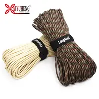 

Wholesale Paracord 550 Paracord Parachute Cord Lanyard Rope Mil Spec Type Iii 7Strand 100Ft Climbing Camping Survival Equipment