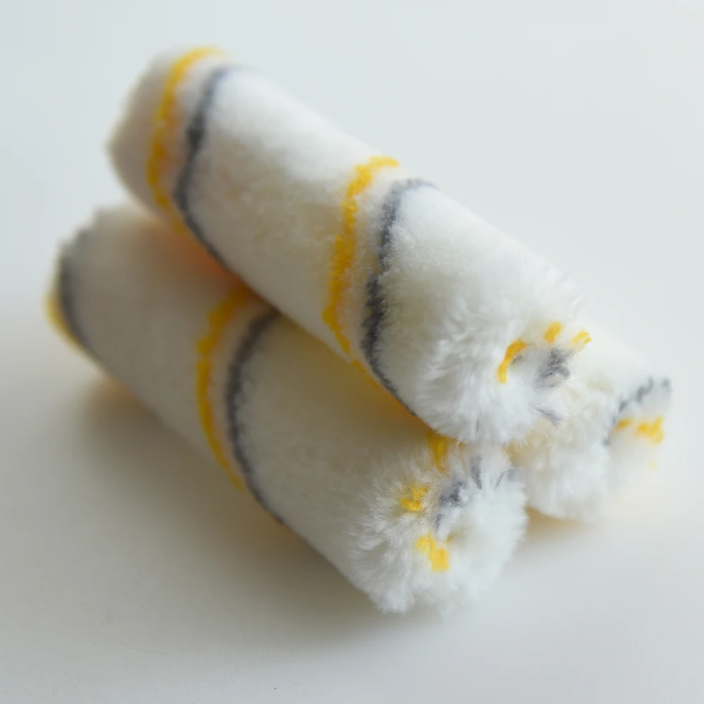 
high quality acrylic fibre 4 inch paint roller refill Factory paint tools 
