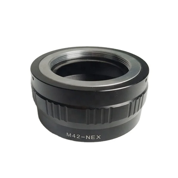 

MASSA Photographic Equipment digital camera accessories CNC Processing aluminum alloy NEX camera Lens Adapter ring, Silver & black