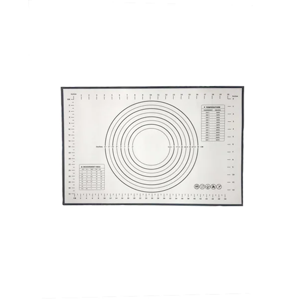 

0.4mm 60CM*40CM 125g high quality Kitchen Silicone Baking Dough Mat Set for baking and cooking