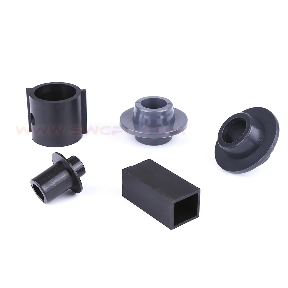 Cnc Machining Service Plastic Bushing Pom Plastic Square Tube Bushing