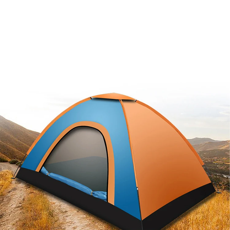 

Outdoor Camping Tent Easy Carry Quickly Camp Tents Travel Hiking Backpacking Sun Protective 1-2 Persons Waterproof Small Tent, Sku