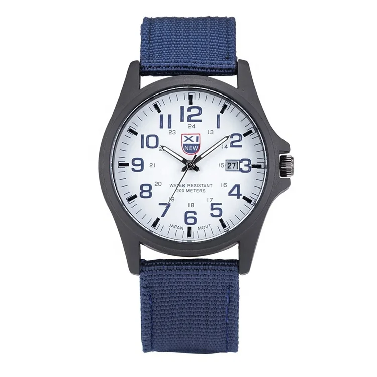 

Dropshipping XINEW Outdoor Mens Date Sports Quartz Army Wrist Watch
