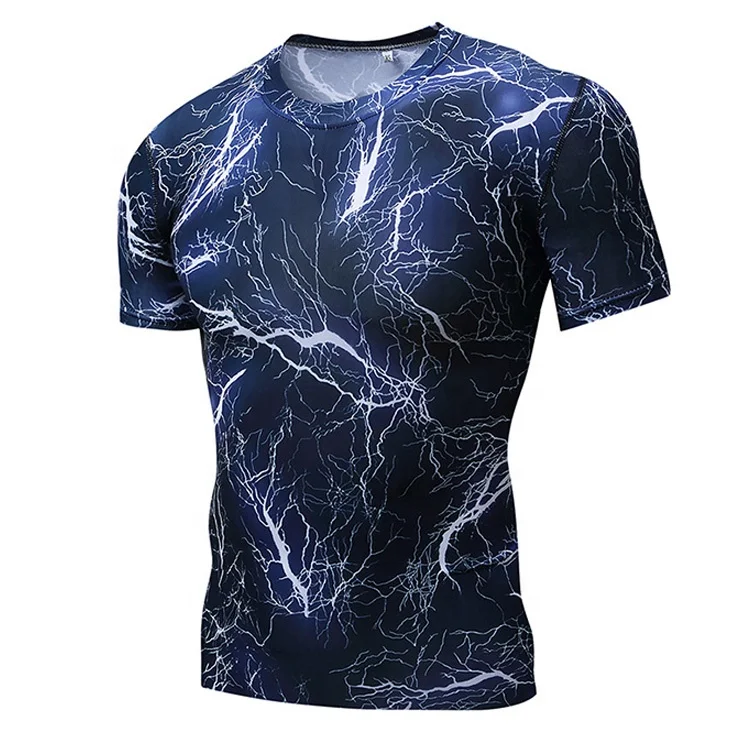 

Unisex Street wear Men's T Shirt All Over Printing Short Sleeve Men's Hip Hop T shirts