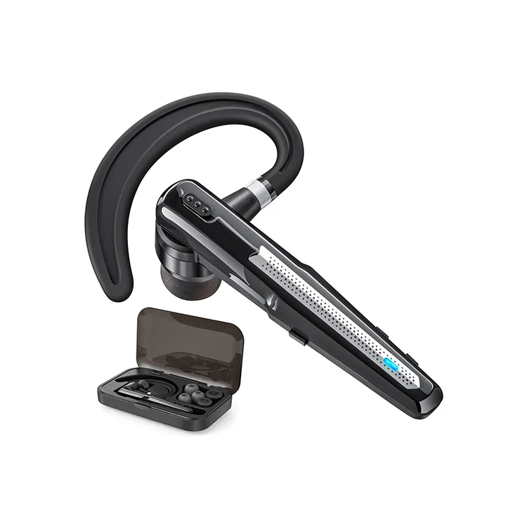 

2021 Wireless HSP-B6 Handsfree Wireless Single Ear Business Earphone Headphones Headsets With Mic