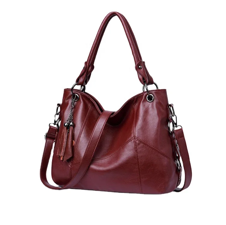 

2022 Lasvenis Designer Luxury Ladies Classic Vintage Leather Shoulder Bag Women Tote Bags, Customized color