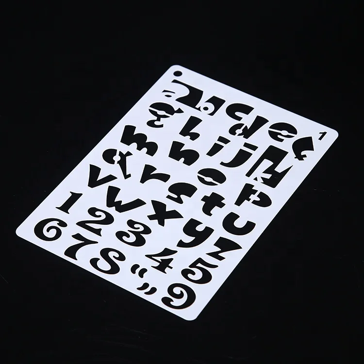 
Plastic Drawing Templates,Hollow Drawing Template,Stencil DIY Scrapbooking 