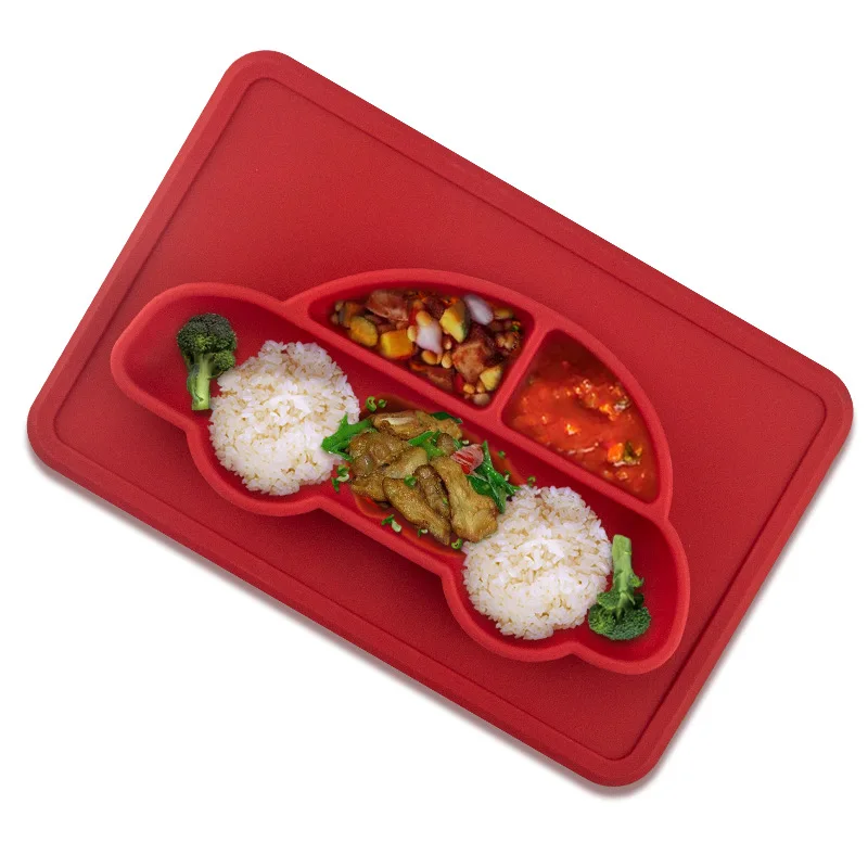

Factory bowls suction set with suction with spoon silicone bowl baby, As picture