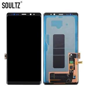 Soultz Amoled lcd screen for samsung note 8 N950F replacement lcd display screen digitizer assembly original for samsung note 8
