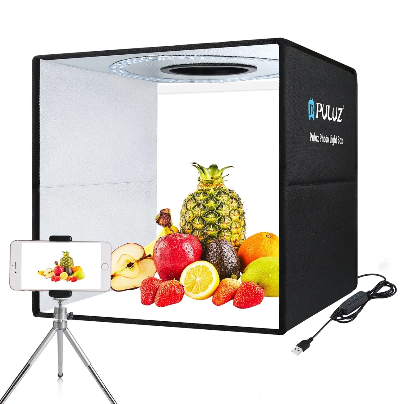 

PULUZ Photo Studio 40cm Top Softbox Photographic Led Lighting Studio Shooting Tent Box