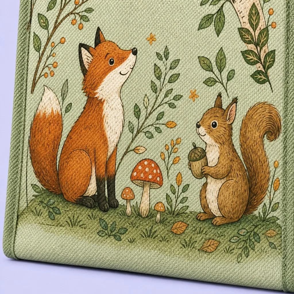 High-definition storybook illustration printing quality