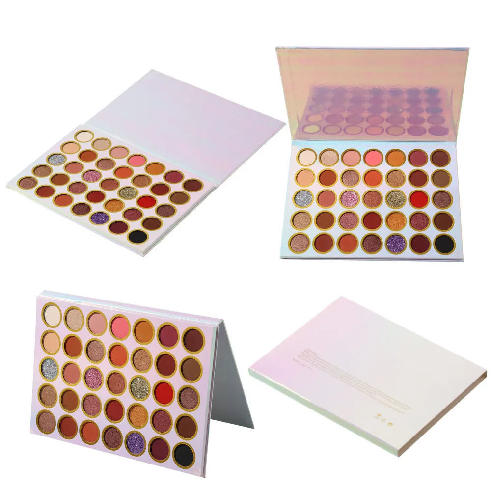 

Most Popular 35 Colors Eye Shadow Pallets Bling Eye Shadow Palette Private Label Long Lasting Makeup Pearl Matte Eye Shadow