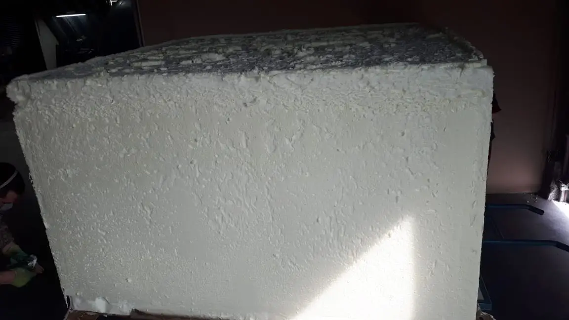 FOAM with top pressing
