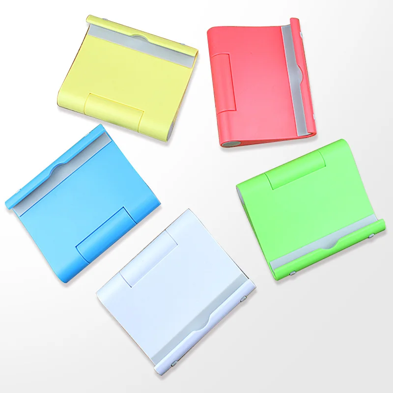 

adjustable mobile stand smartphone tablet holder plastic foldable cell phone stand
