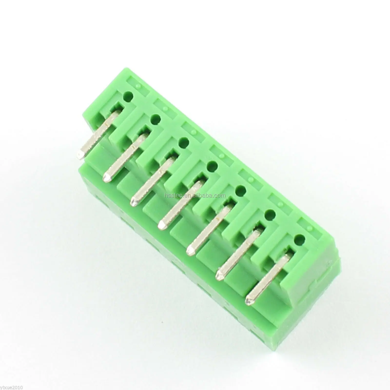 5Pcs 3.81mm Screw Terminal Blocks - 1x4 Straight Pin Connectors JL124D-38104G01