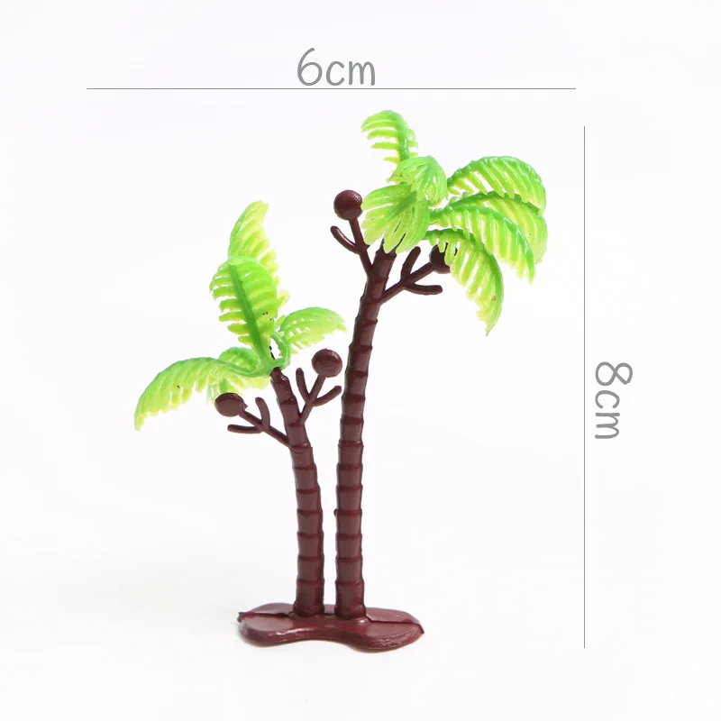 Coconut Tree Cake Topper Party Supplies Party Decoration Cupcake ...