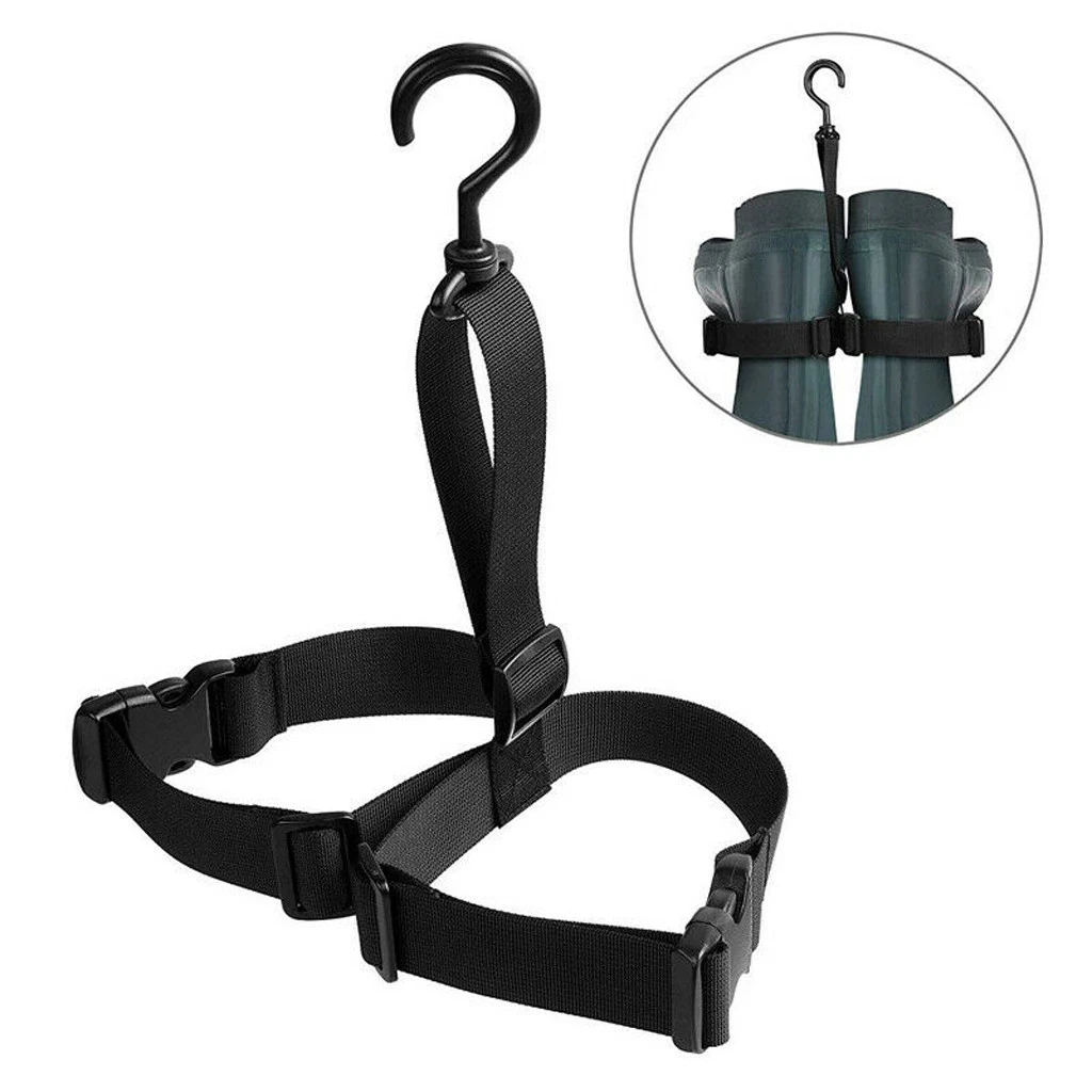 

Fishing Wader Boot Hanger Adjustable Strap for Storage Drying