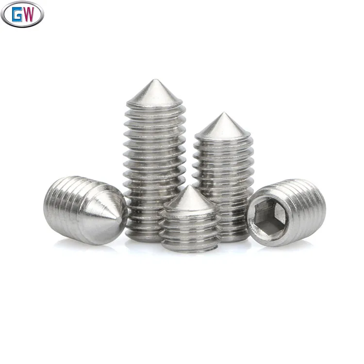 
Stainless Steel 304/316 Socket Cup point Set Screws 