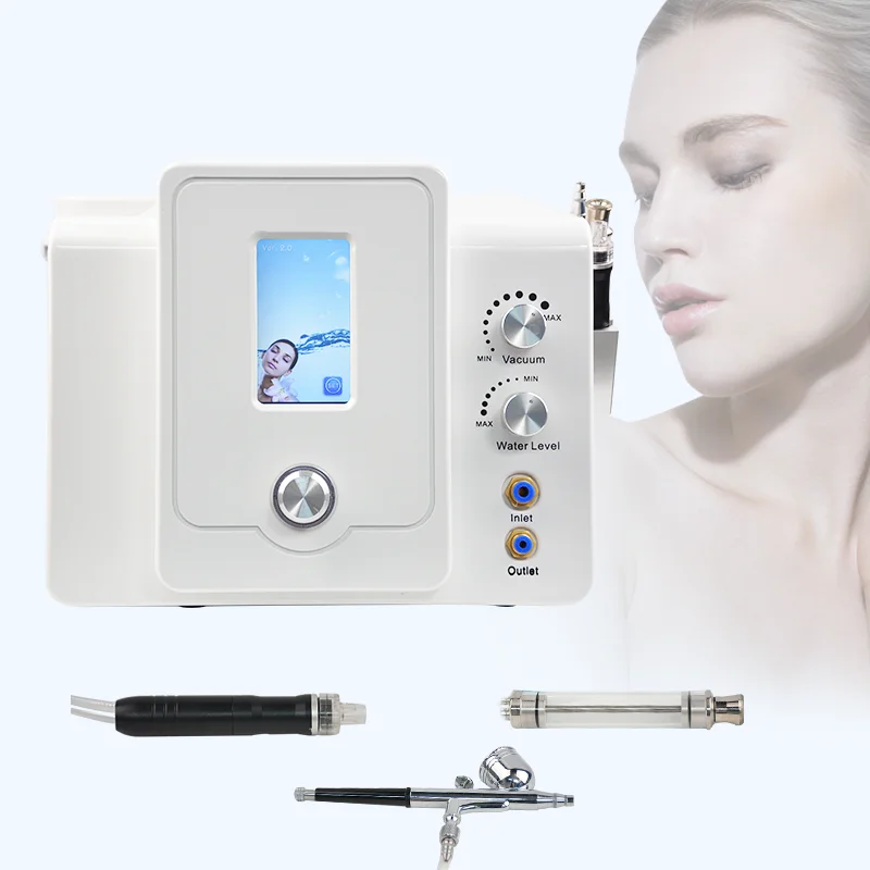 

3 in1 water hydra dermarbrasion machine hydro hydradermabrasion facial vacuum face cleaning oxygen hydrodermabrasion device