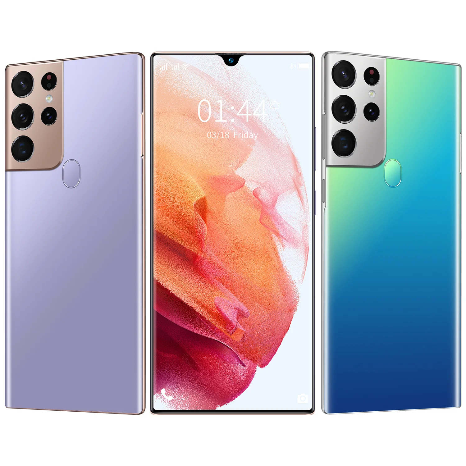 

100% original 6.9 inch Drop Screen Android Smartphone 16GB+512GB camera Photograph Mobile Phone