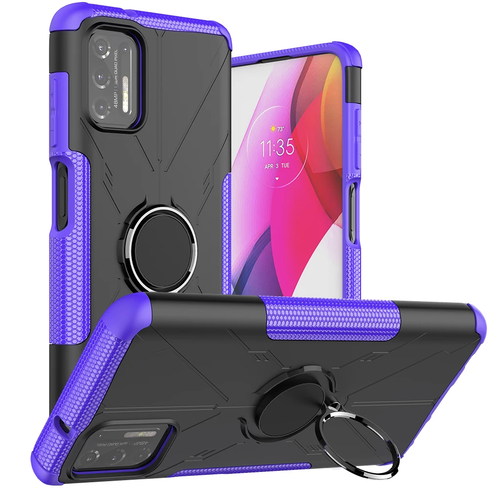 

Hybrid Hard PC Back Cover Luxury Fashion Mobile Phone Case for moto g stylus 2021