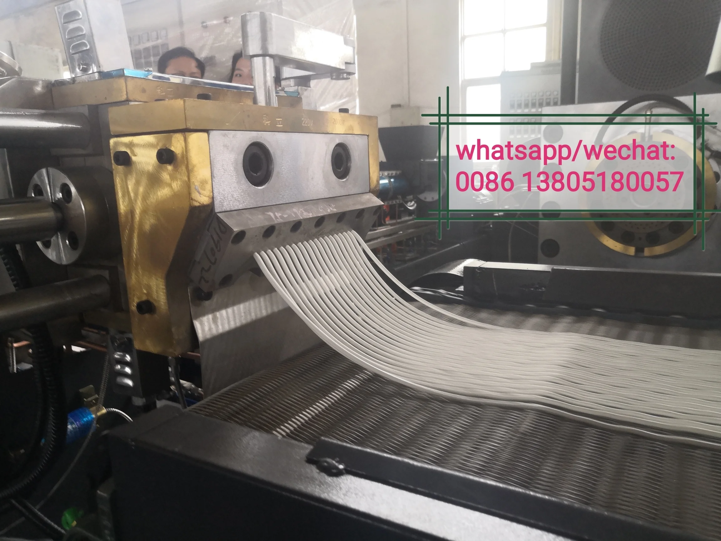 
Siemens PLC Control System / PLA/PBAT biodegradable Compounding Extruder 