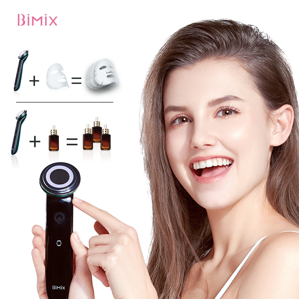 

2021 skin tightening skin scrubber facial cleanser device ultrasonic vibration face massager