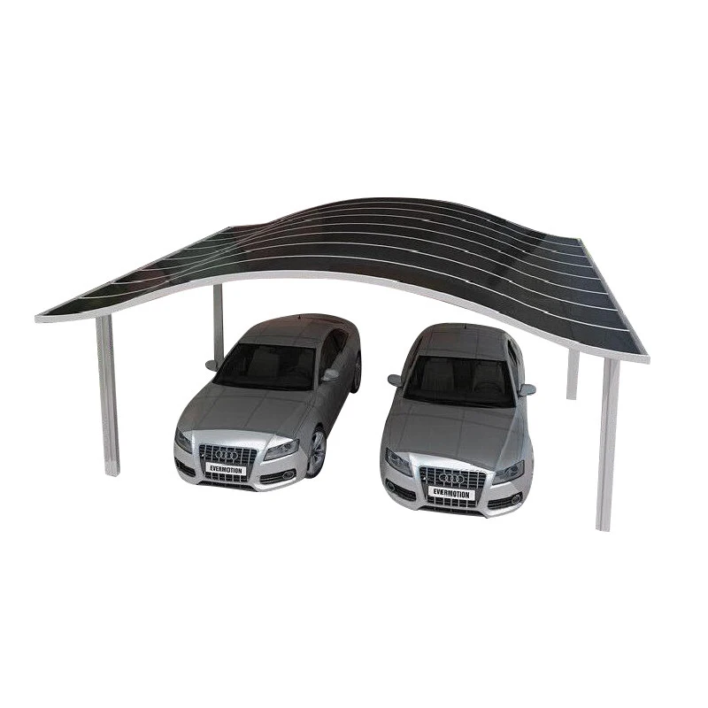 

strong wind resistance aluminum double car canopy garage metal carport designs, Customized color