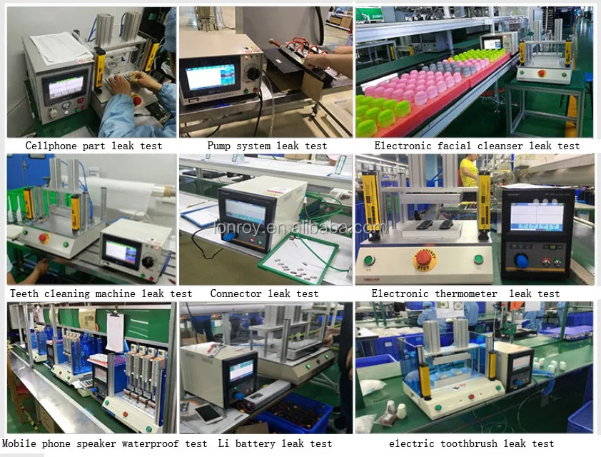 Mobile Phone Lens Waterproof test Equipment/ Air Leakage Tester Air Tightness Leak Detector