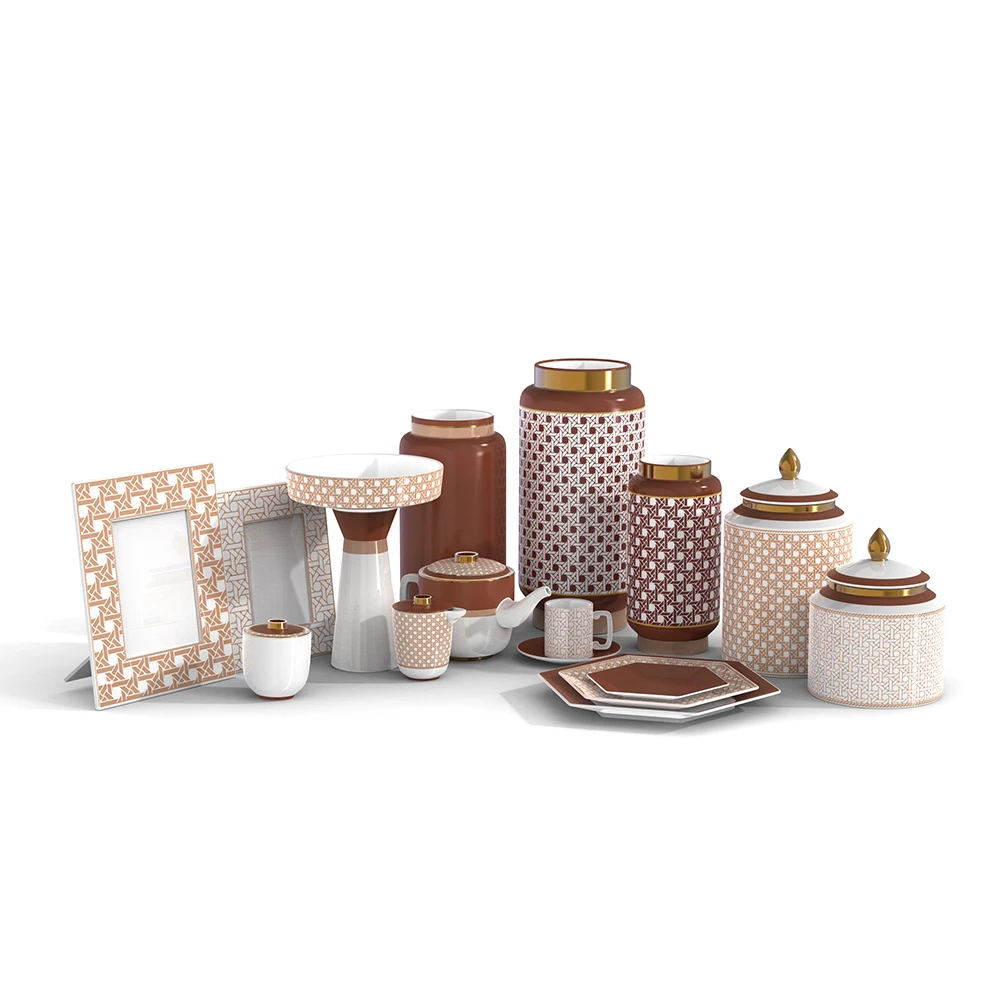 

Forbidden City Chinese Dinnerware Home Decoration Set