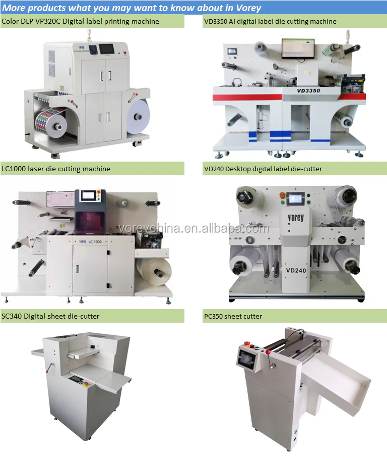 Rotary Digital Label Die Cutter - Precision Cutting Machine