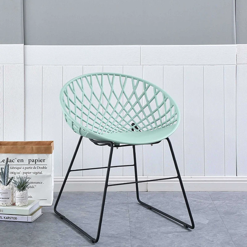 Ev Restoran Mobilya Pp Koltuk Yemek Sandalyesi Modern Ucuz Kabuk Örgü