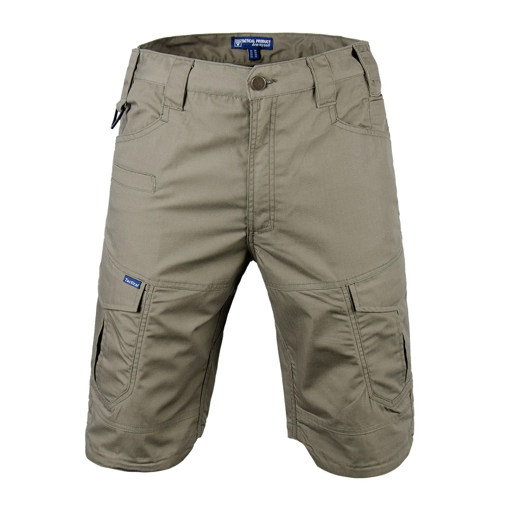 

Wholesale Fashion High Quality Army Green Zip Pants Men Cargo Shorts
