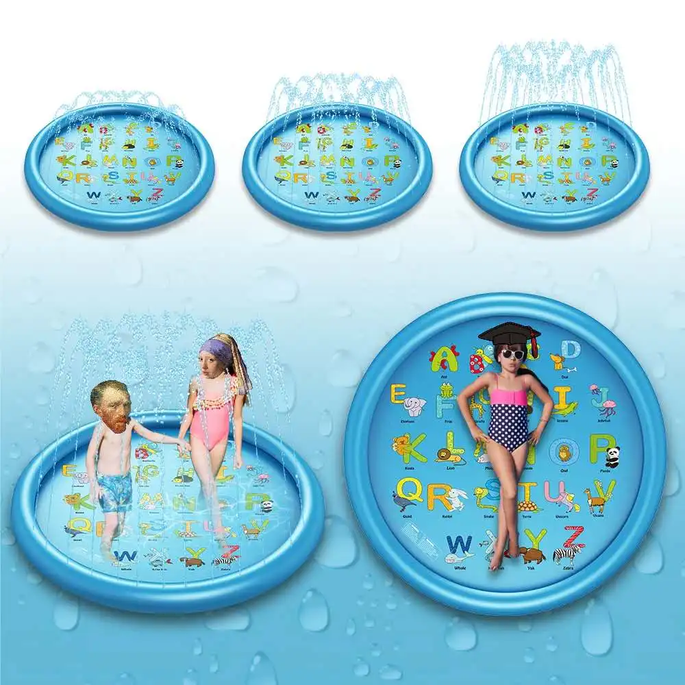 swim school splash mat