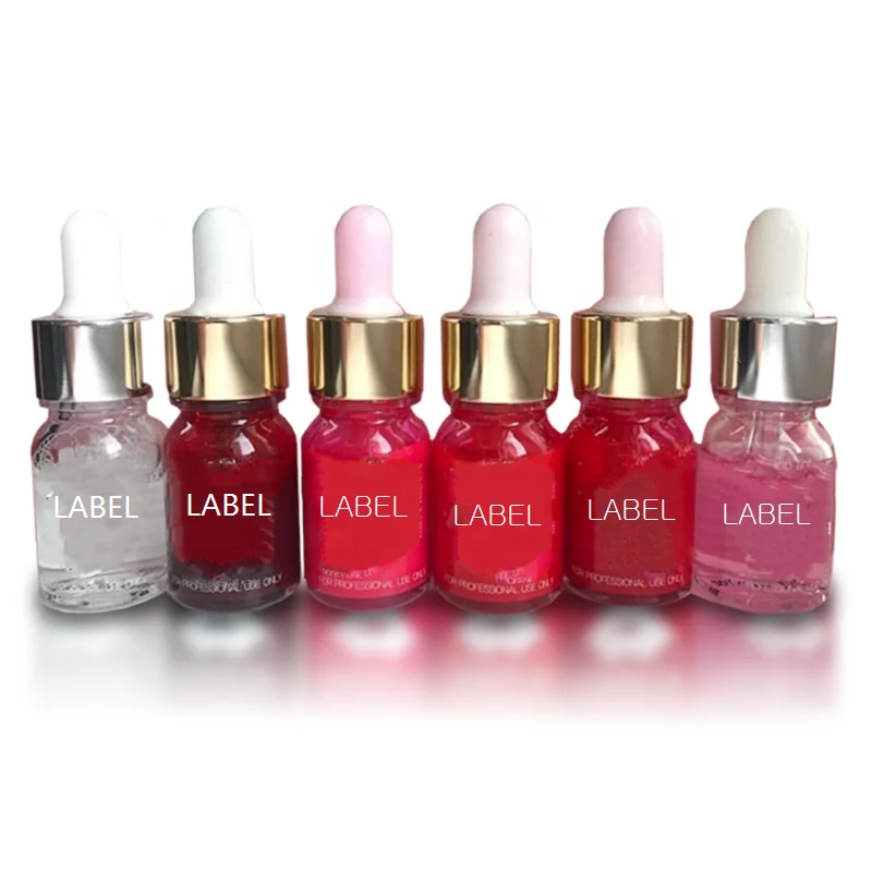 

Private Label Lip Serum Gloss cream Semi Permanent Makeup BB Lips For Beauty SPA, Pink, rose, orange, red