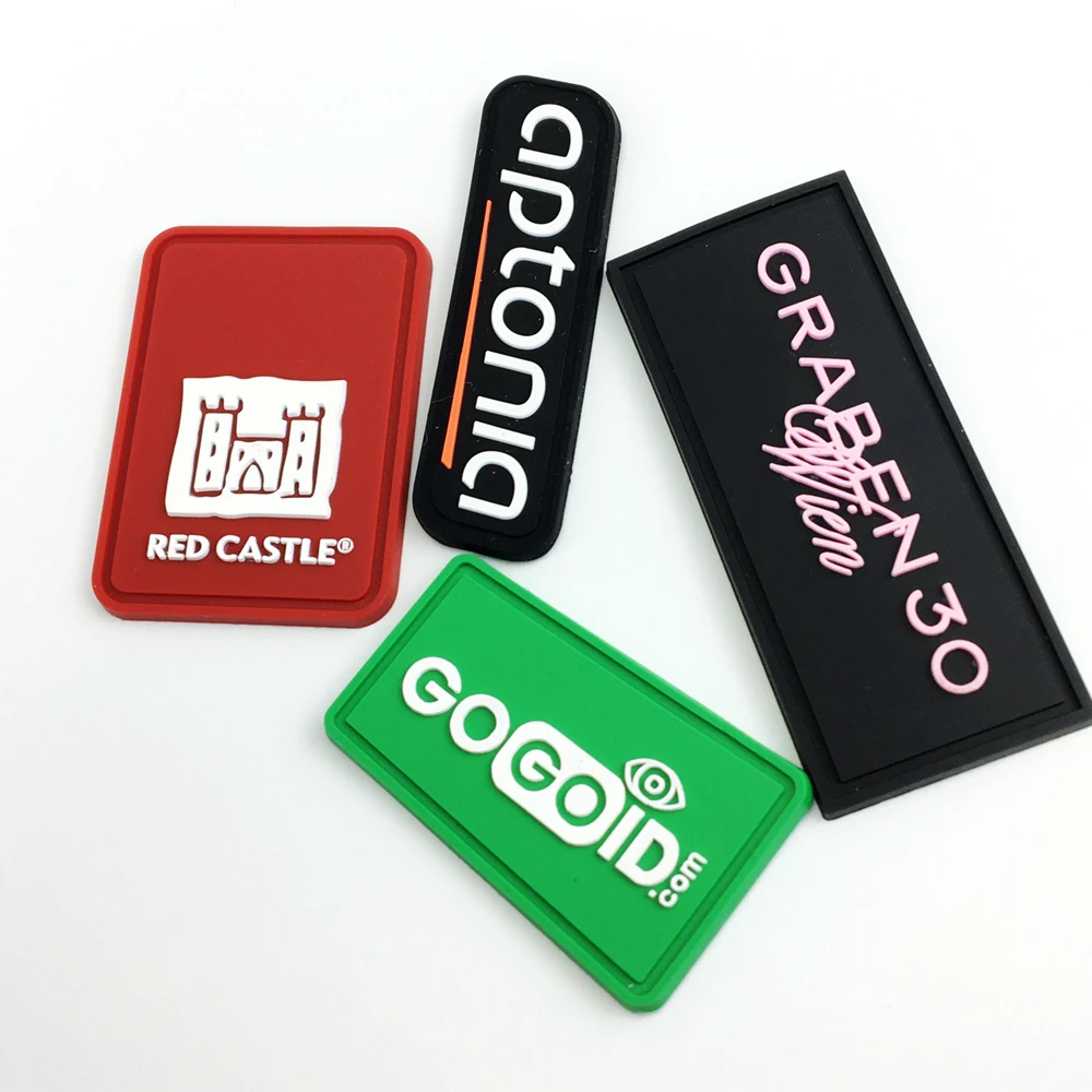 

Custom Logo pvc patches custom rubber factory wholesale personalized design pvc patch