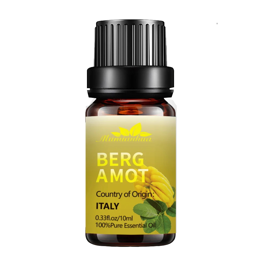 

Top Grade Organic Essential Oil new Bergamot Essential Oil Suppliers 100% Pure Essential Oil Bulk Remove Acne Private Label