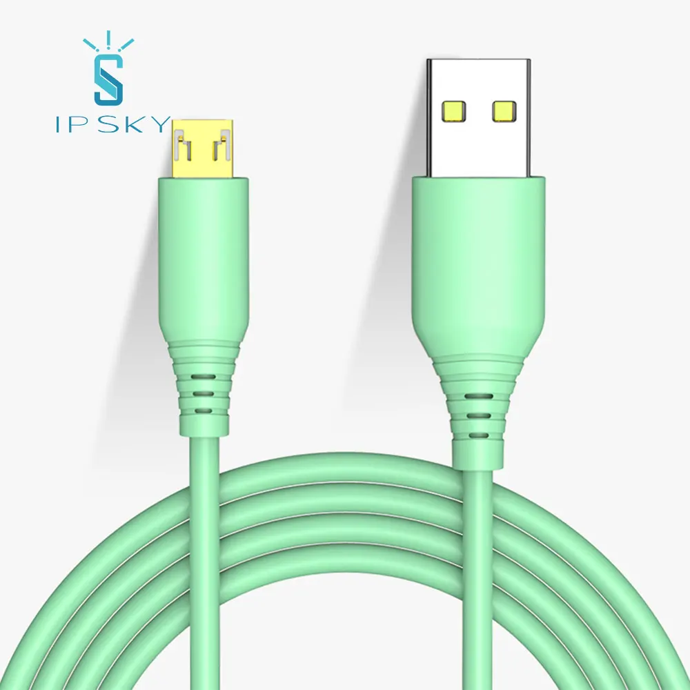 

New cable Newest unique Design Liquid Silicone Charging Data Line 1M USB C Type-C USB Cable, White,pink,green,yellow or customized
