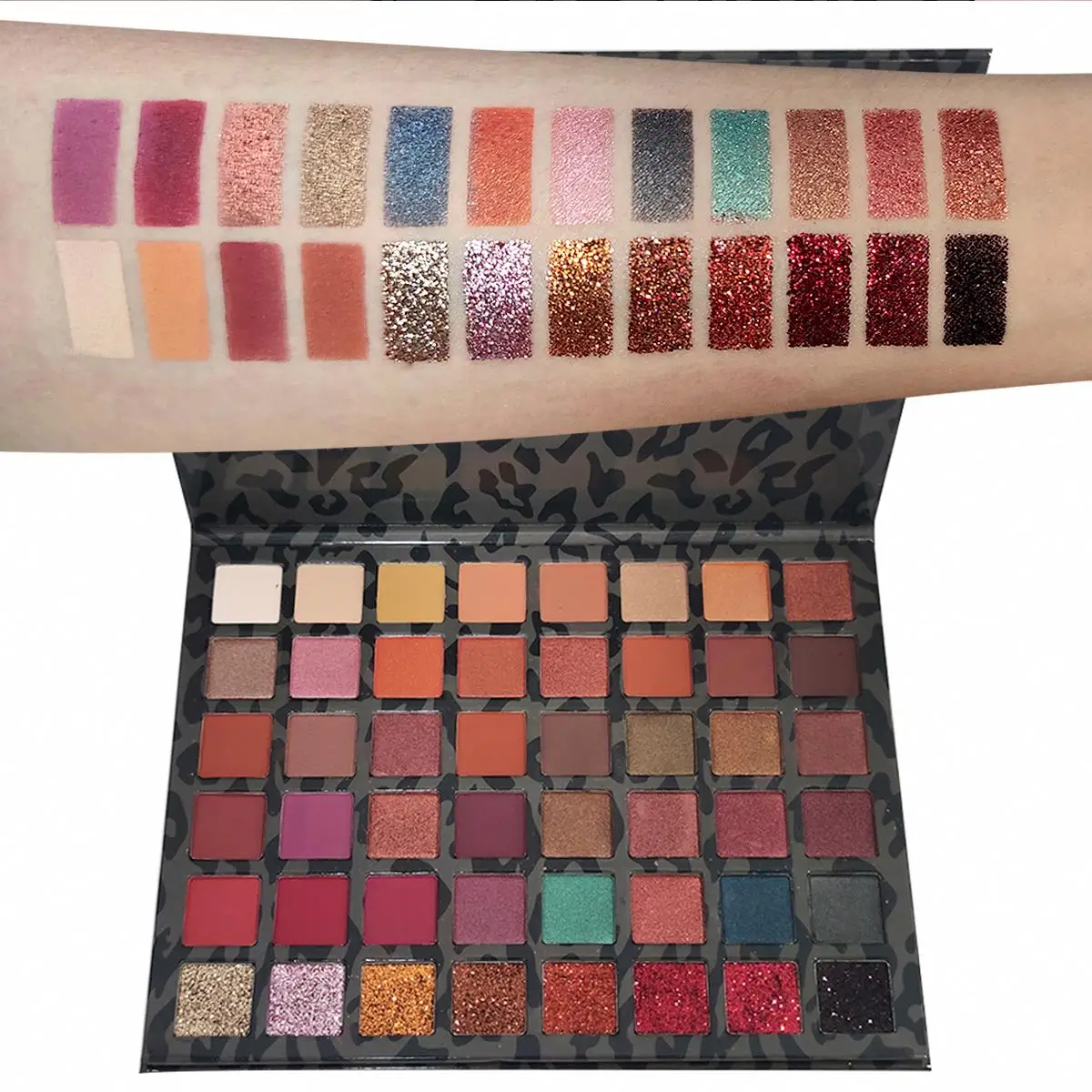 

High quality eye shadow high pigment eyeshadow palette private label