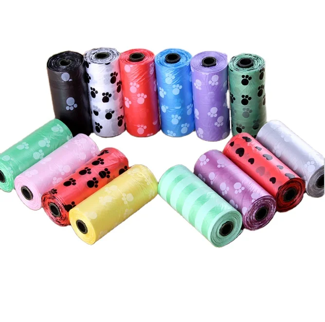 

Dog and cat cleaning products wholesale printed environmental pet dog cleaning pick up poo bag wholesale