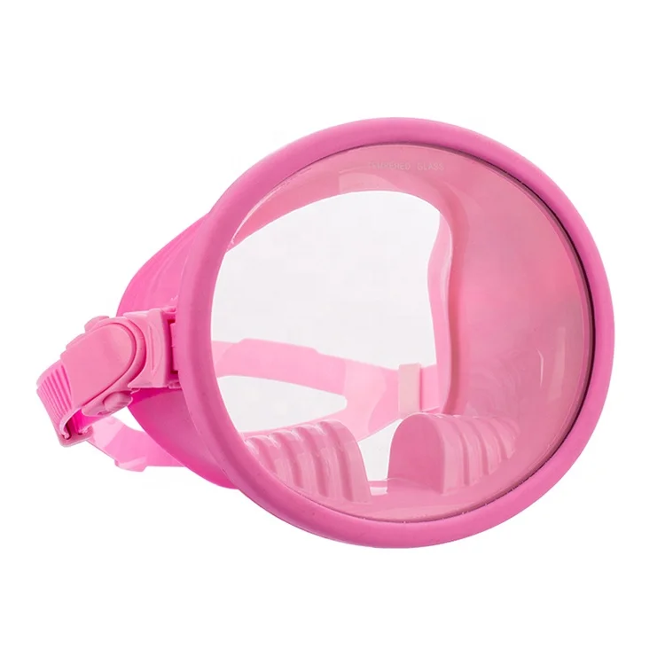 

180 Panoramic for adult Full Face Snorkeling and Diving Mask, Black