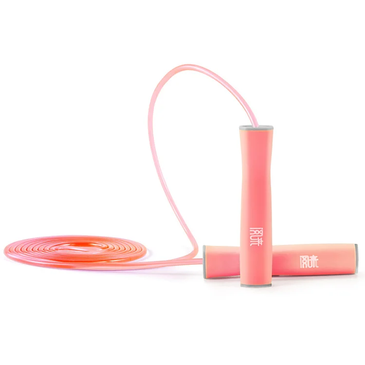 

Professional fitness workout skipping rope multicolor  rope plastic Jump Rope, Blue/pink/orang