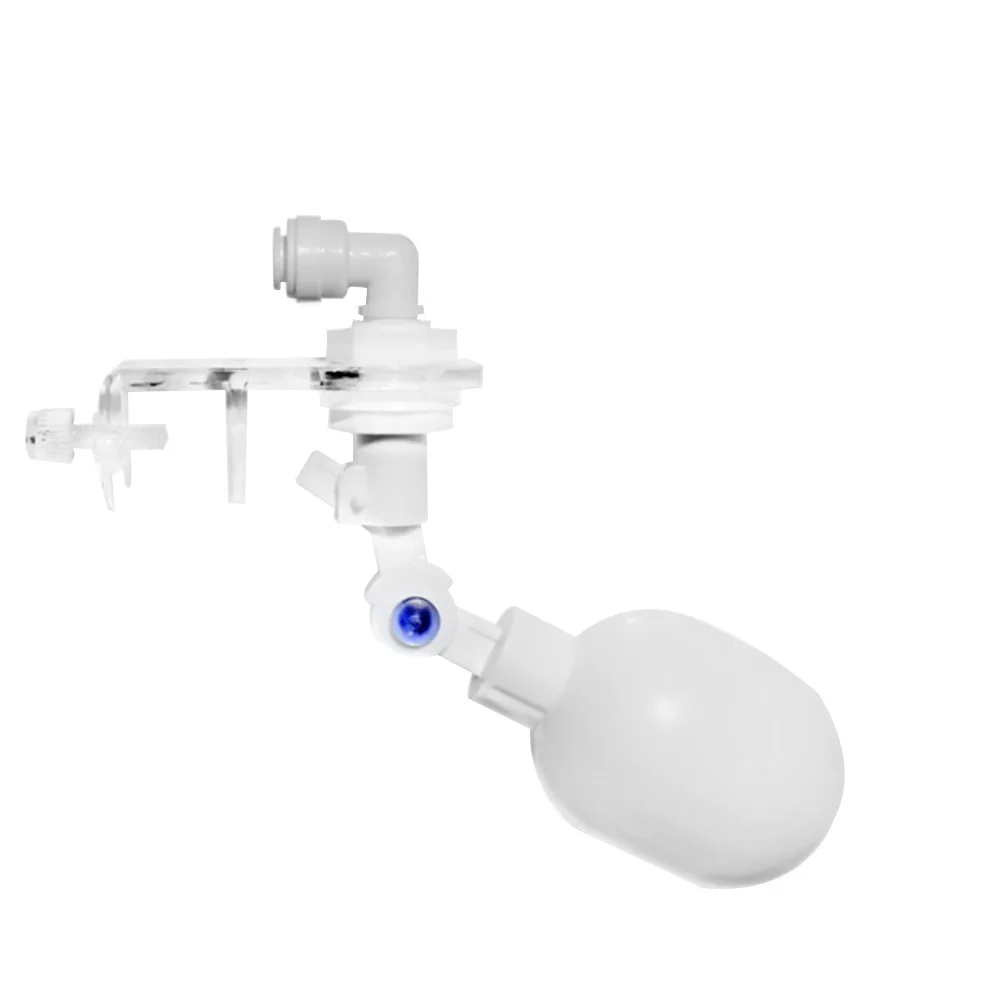 

Auto Refill Floating Ball Valve Water Controller Supplement System Automatic Water Float Shut Off Ball Valve Aquarium Fish Tank, White