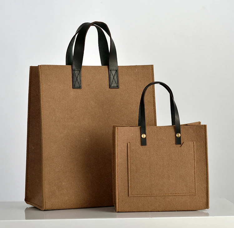 

2019 hot selling durable fashion Felt bags women handbags made in China, Colors
