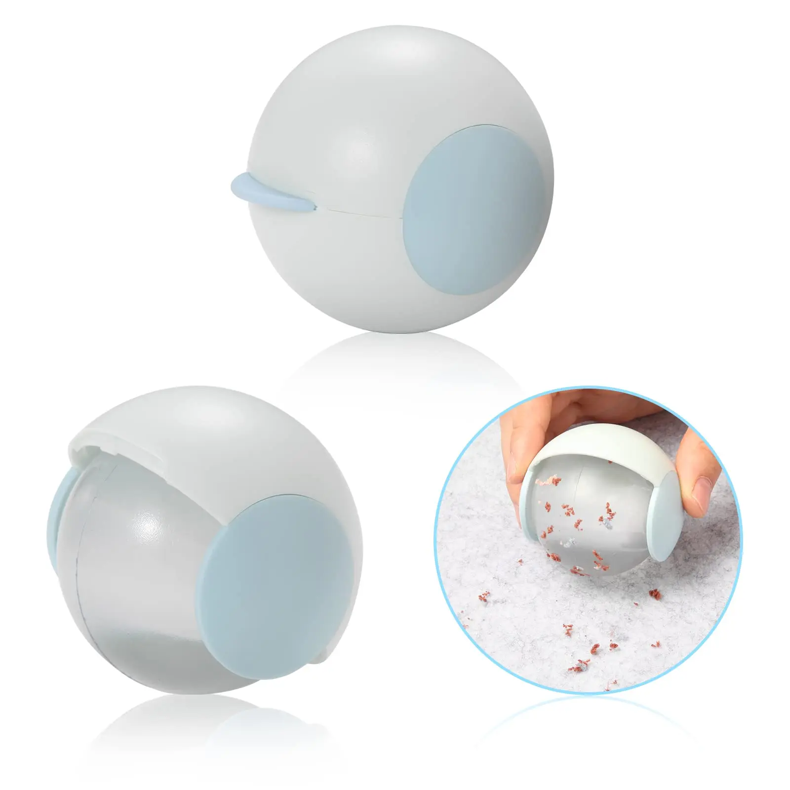 

Sticky Cleaning Ball for Clothing Furniture Carpets Beds Sofa Lint Roller Ball Washable and Reusable Portable Hair Removal Tool