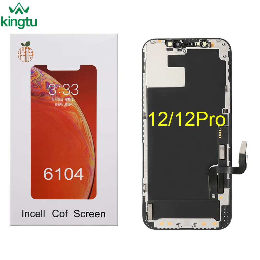 

Wholesale RJ Mobile Phone LCD Touch Screen Display DE Pantalla Ecran For Apple Iphone 12 12Pro Accesorios