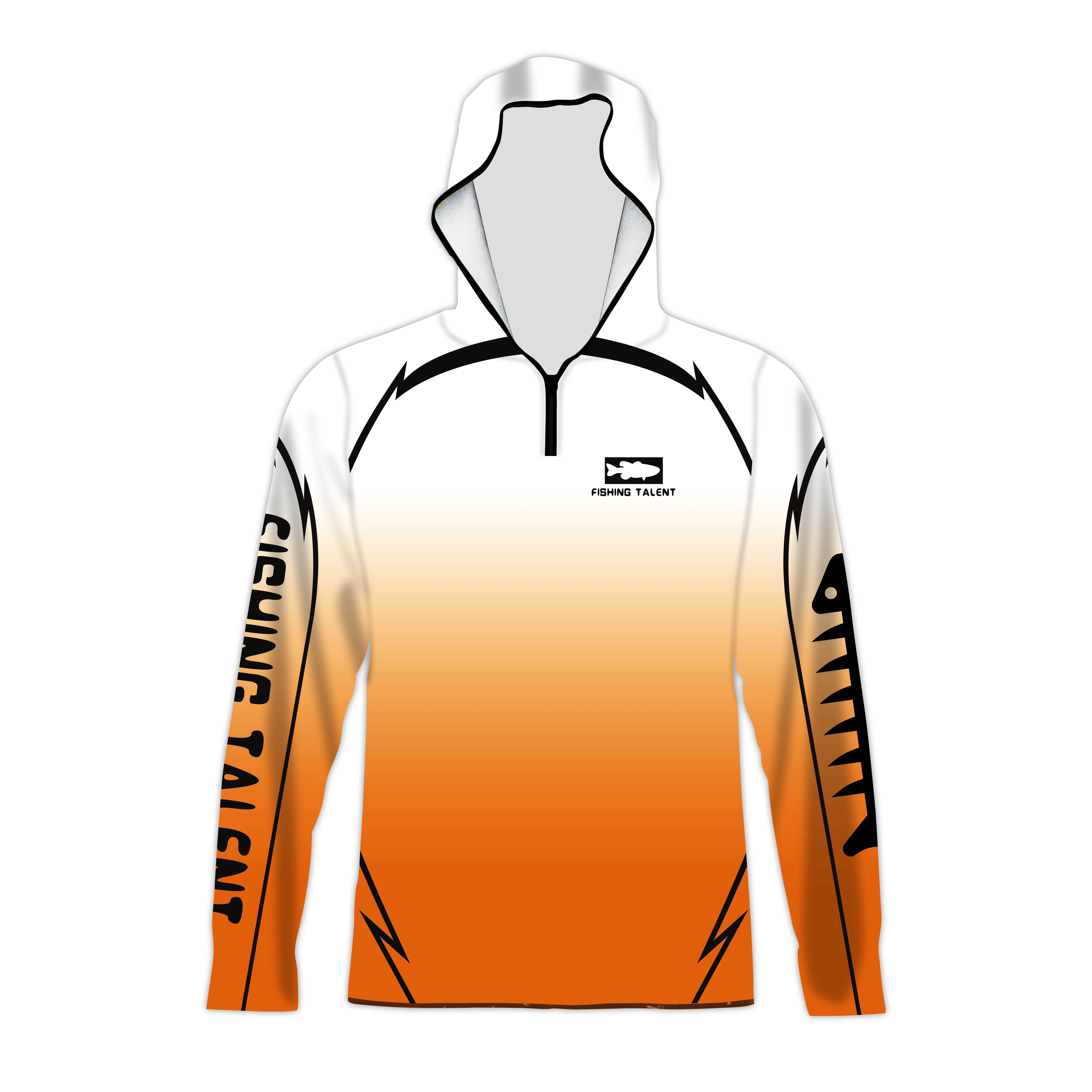 Custom Made Anti Uv Sun protection Sublimation Long Sleeve Fish Shirts Hoody Fishing Wear Quick Dry Fishing Jersey